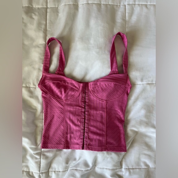 FREE PEOPLE Serenity Corset Cami - Picture 2 of 5